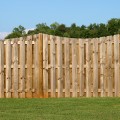 What is the least expensive fencing to install?
