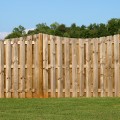 What is the least expensive fence to install?