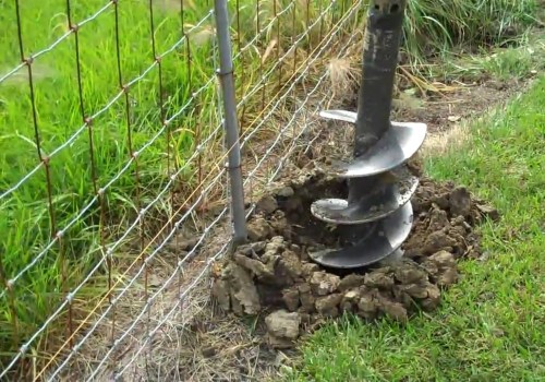 How to Dig Post Holes and Set Posts for a Wood Fence