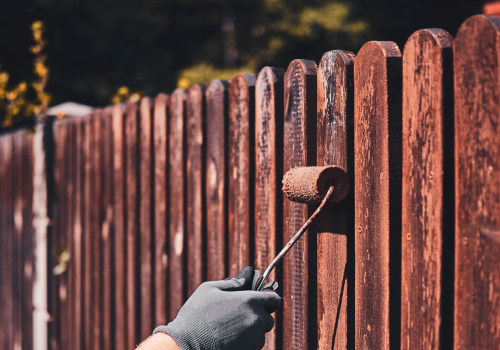 Staining Your Fence: A Comprehensive Guide